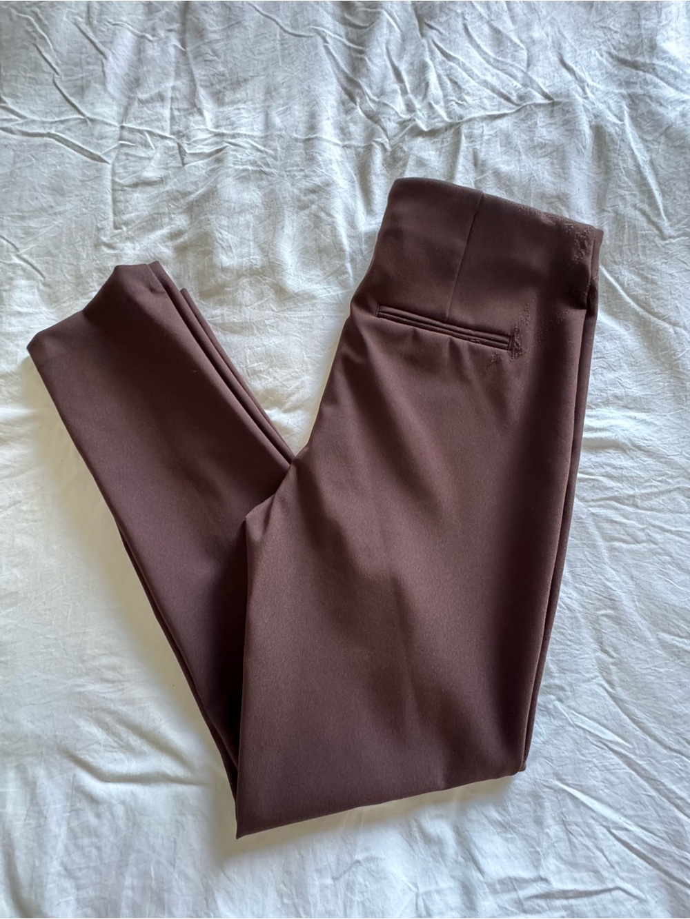 Rachel Zoe Men's Straight Dress Pants in Chocolate Brown